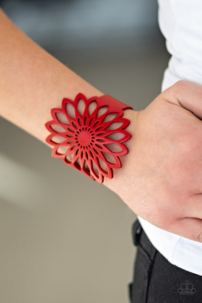 Wildly Wildflower - Red Bracelet